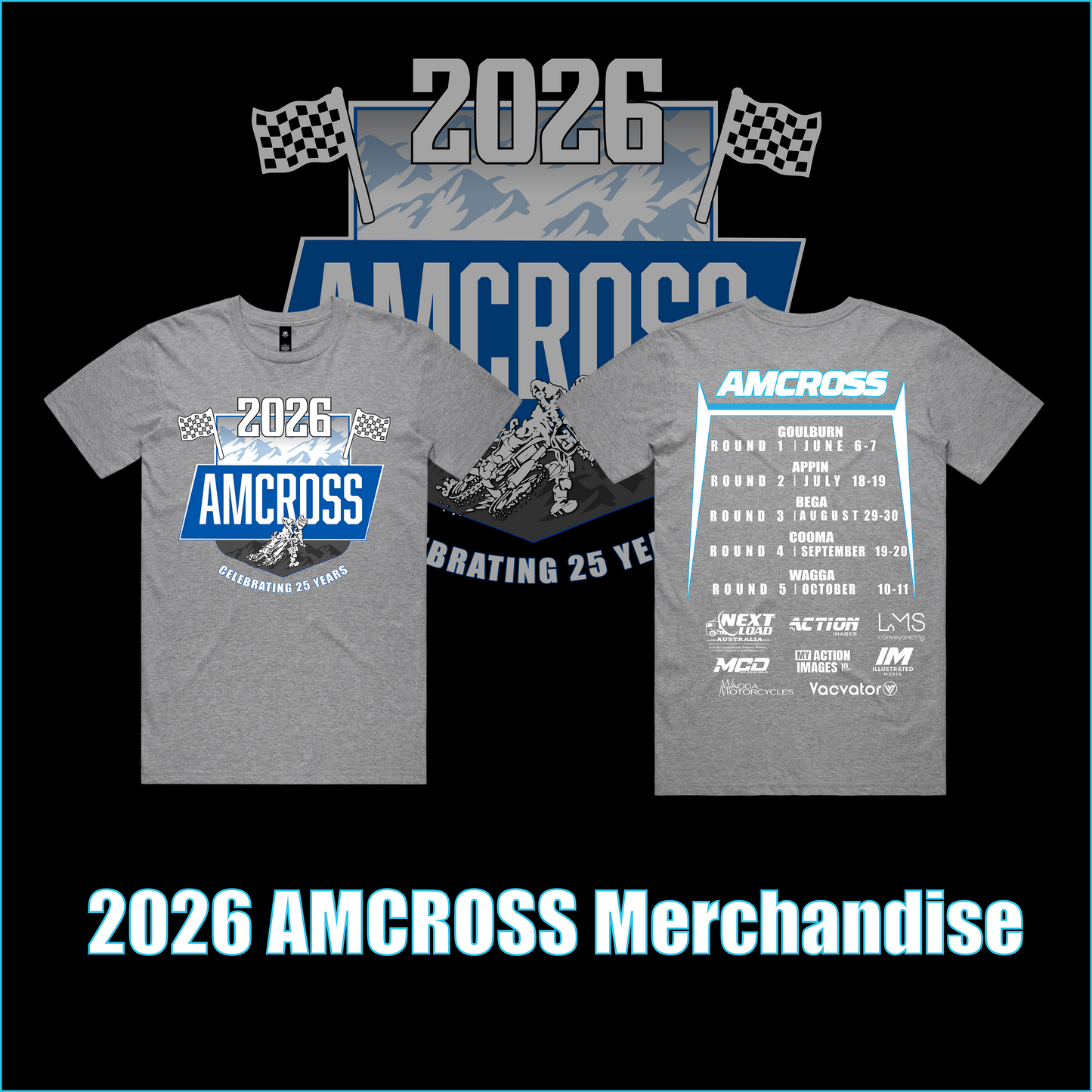 2026 AMCROSS Short Sleeve T-Shirt